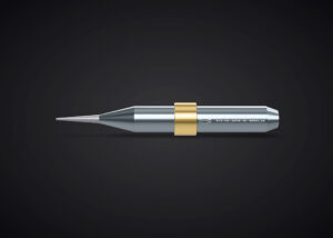 Fresa para cerámica de vidrio 0,6 Ball (Esférica) de 6 mm. (vista lateral)